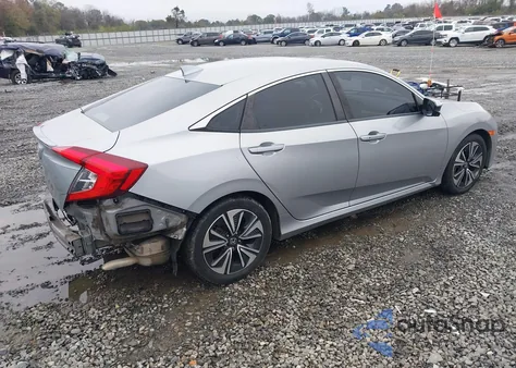 2018 Honda Civic Ex-L from USA, damaged, VIN JHMFC1F73JX003137